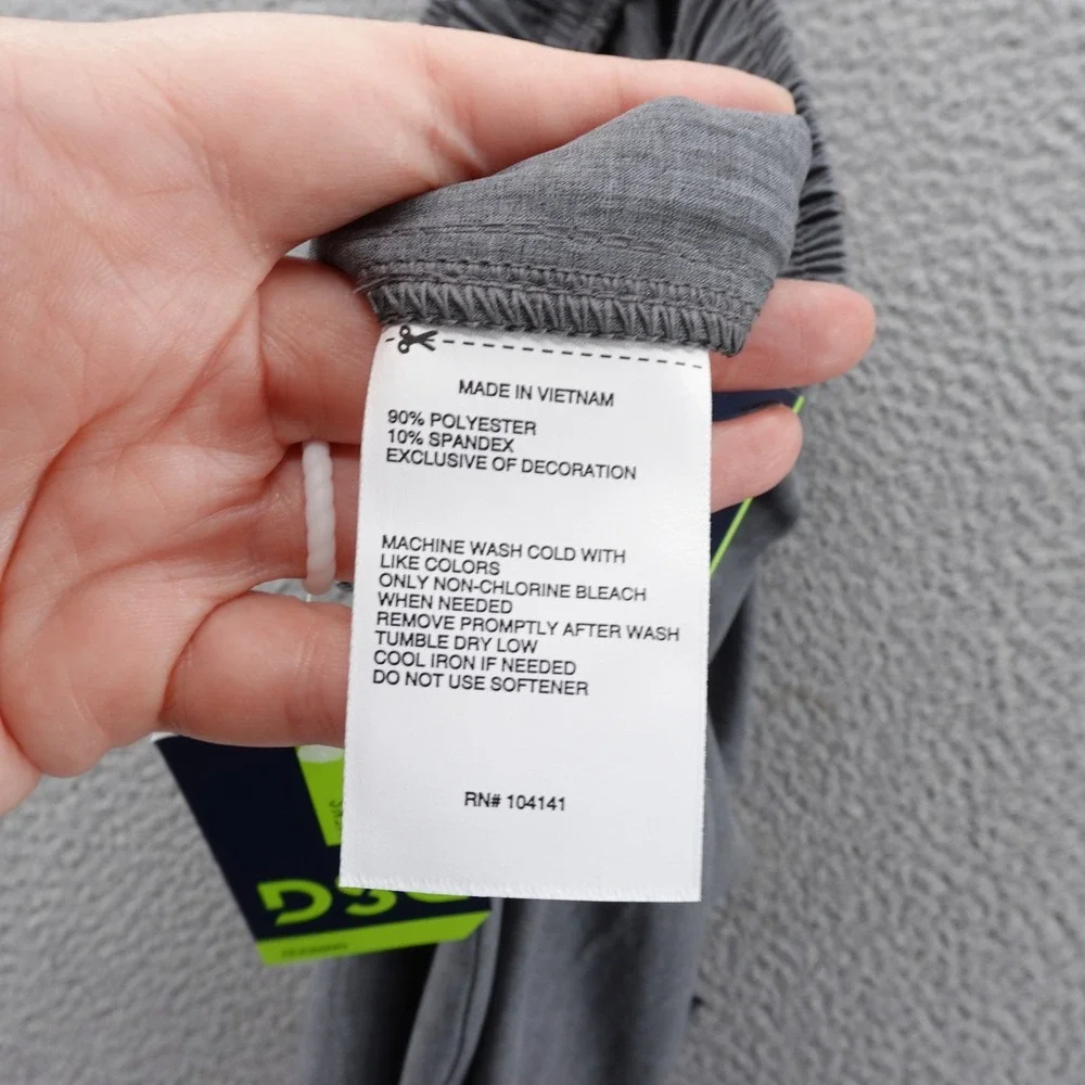 DSG Mens Agility‎ Jogger Training Pants Gray Small Athletic NEW